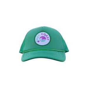 NEW CAPITAL Z women's east coast trucker cap in green